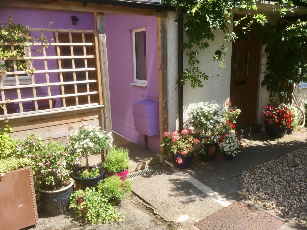 Cute Self-Contained Guest Room With Ensuite And Private Decked Porch In Glastonbury Kültér fotó